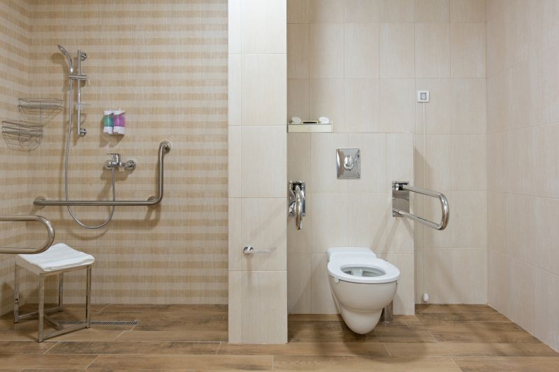 Walk-in Shower with Built-in Seat
